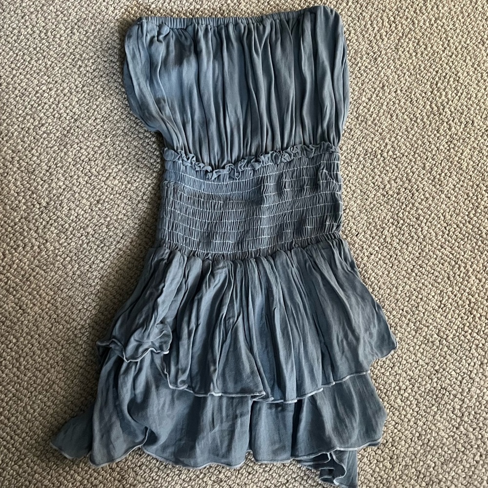 Planet Blue Blue Life Party Romper